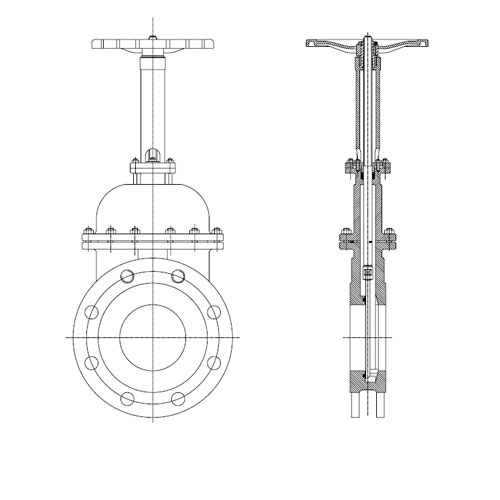 Knife Gate Valve Bolted manufacturers, Knife Gate Valve Bolted