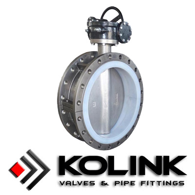 Stainless Steel PTFE Lined Butterfly Valve