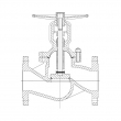 EN/DIN Bellows Seal Globe Valve